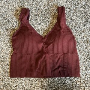 Maroon bra